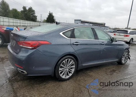 2017 Genesis G80 Base z USA, uszkodzony, nr VIN KMHGN4JE7HU176299